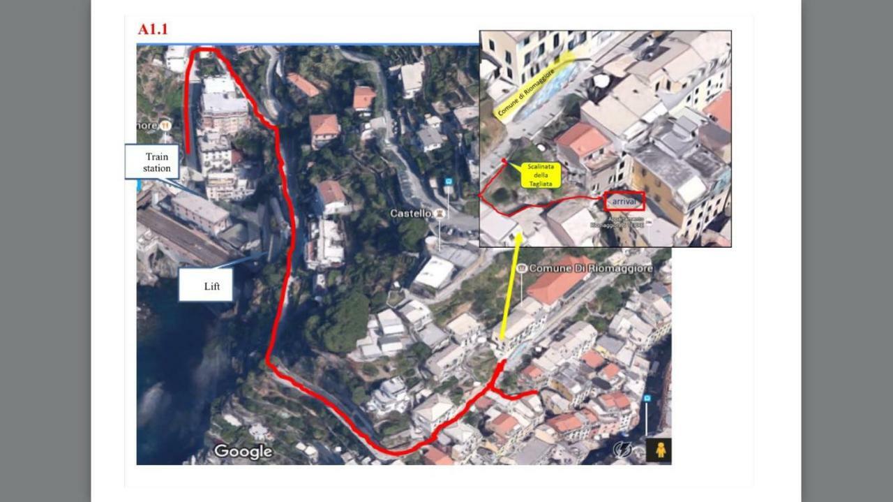 Appartamento Chic Riomaggiore 5 Terre מראה חיצוני תמונה